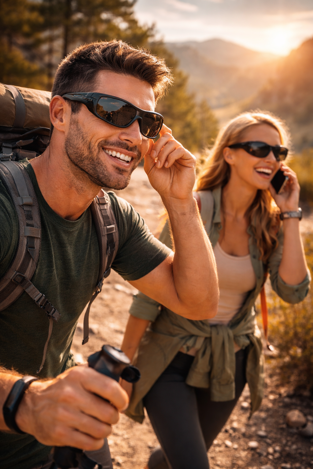 Morrison AI Smart Glasses HD POV Camera Bluetooth Voice Control Cycling Skiing Glasses