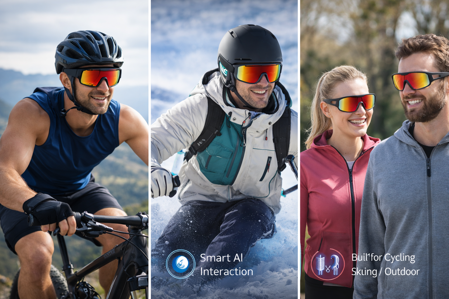 Smart Glasses with Camera for Business and Security Use