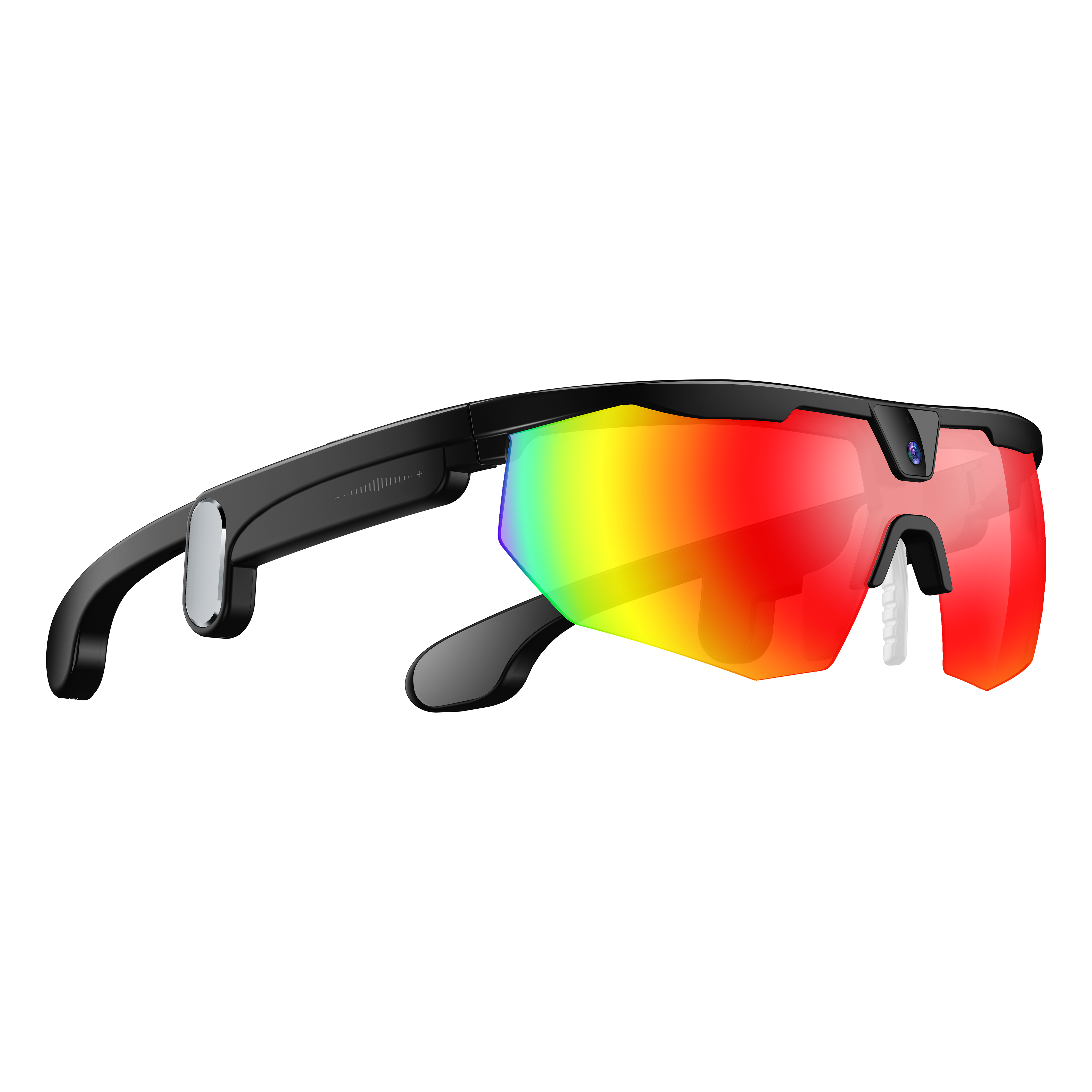 AI Smart Glasses for Outdoor Shooting – 8MP Camera, Optical Stabilization, UV400 Sunglasses, WiFi Transfer, AI Voice, Translation, OEM Support