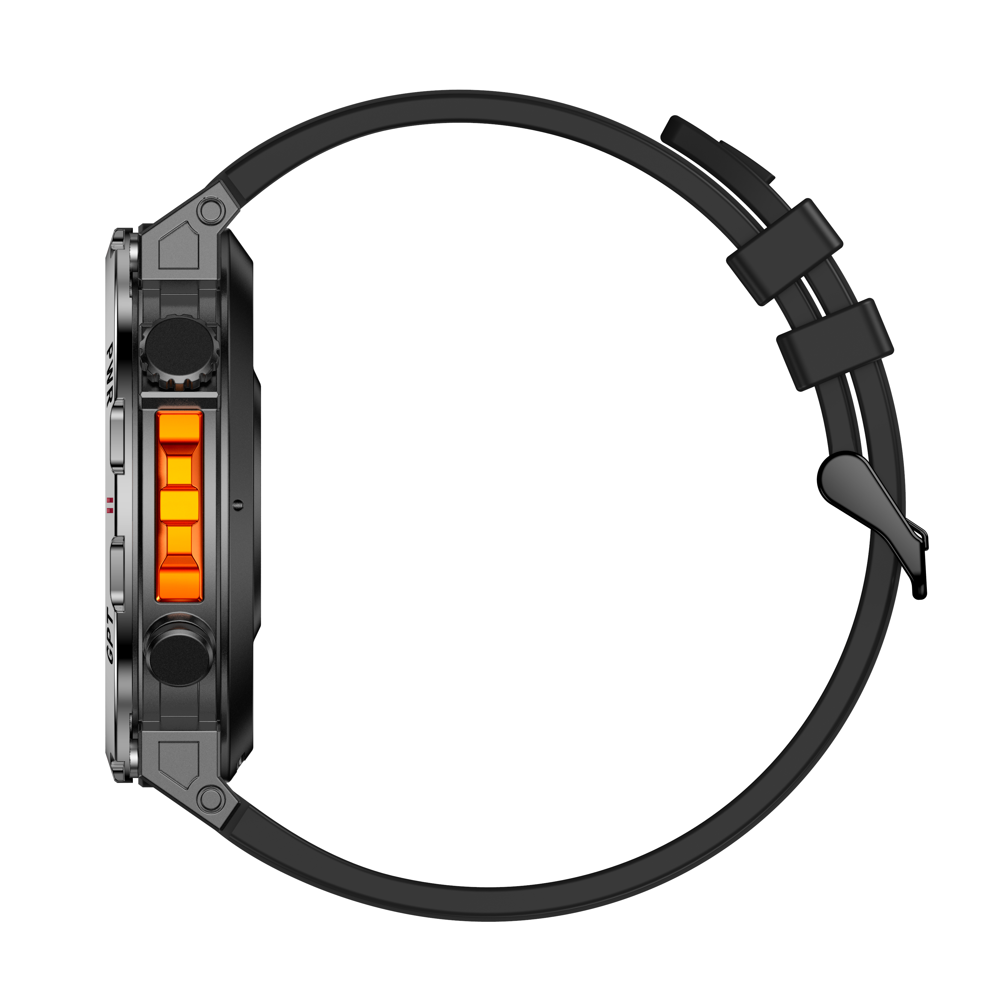 AI GPS Outdoor Sports Smartwatch with AMOLED Display, Voice Assistant & 3ATM Waterproofing