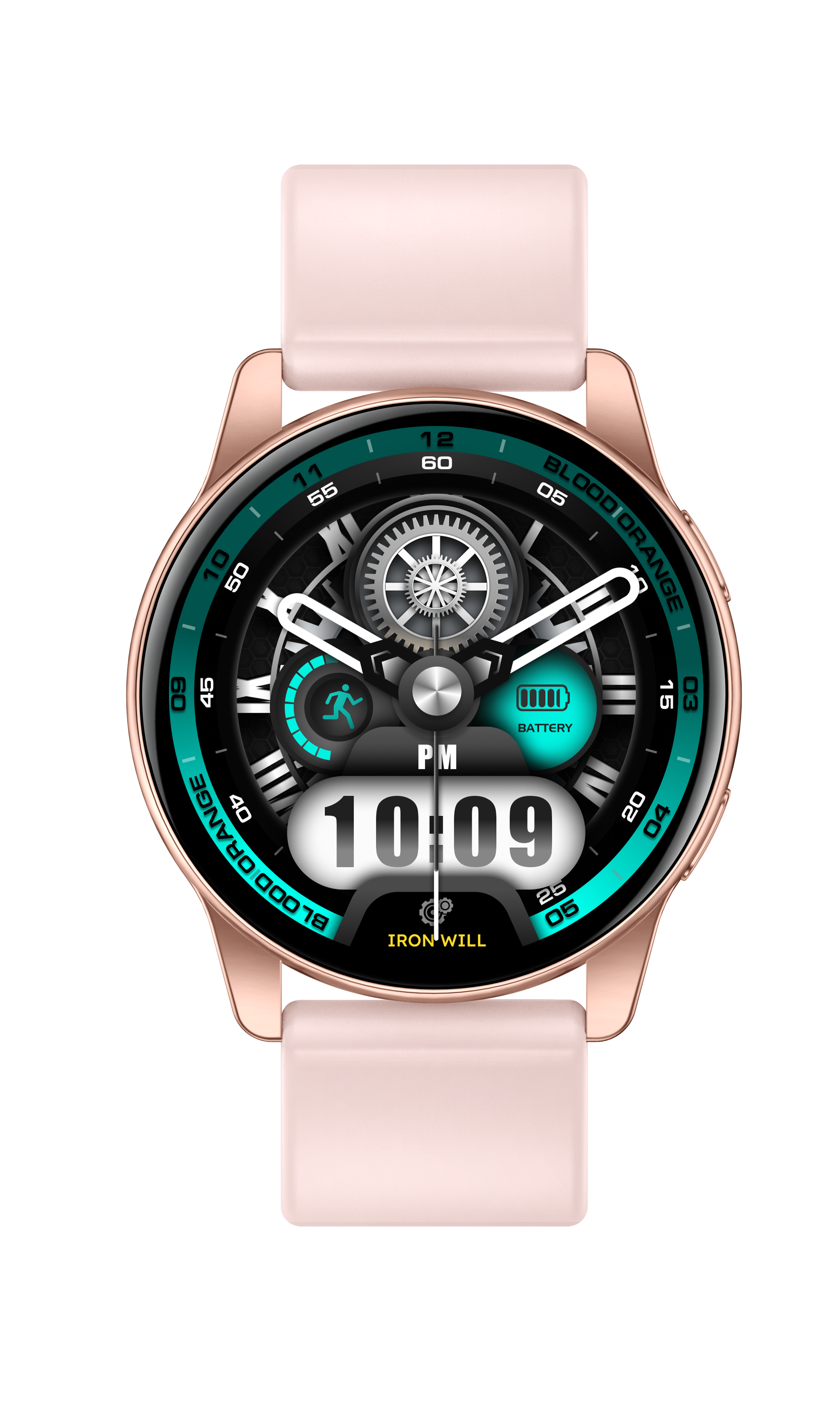 Women’s Smart Watch 1.38” HD Display, Classic Samsung Dual Button, IP68 Waterproof, Heart Rate Blood Oxygen Monitoring, Pink