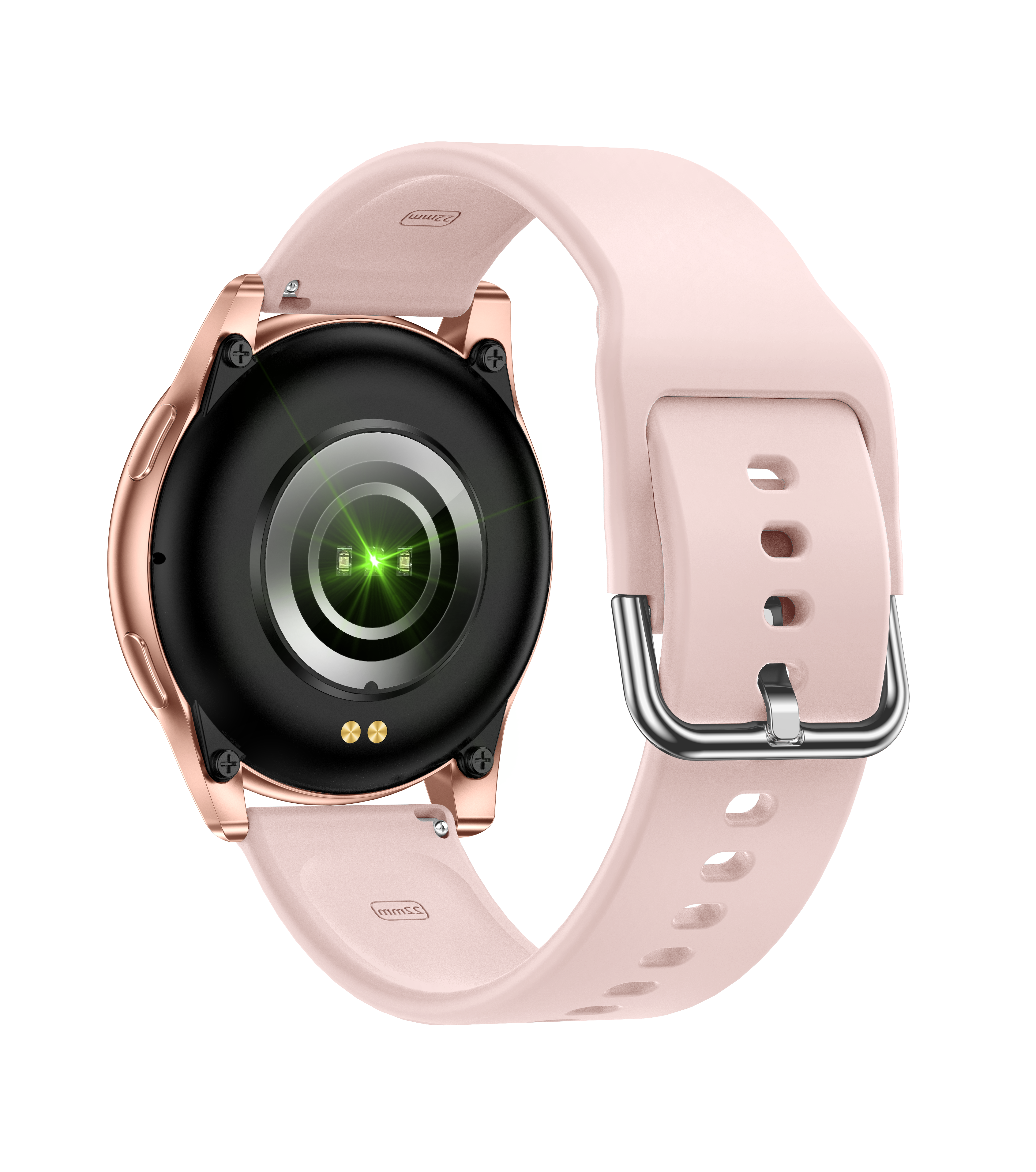Women’s Smart Watch 1.38” HD Display, Classic Samsung Dual Button, IP68 Waterproof, Heart Rate Blood Oxygen Monitoring, Pink