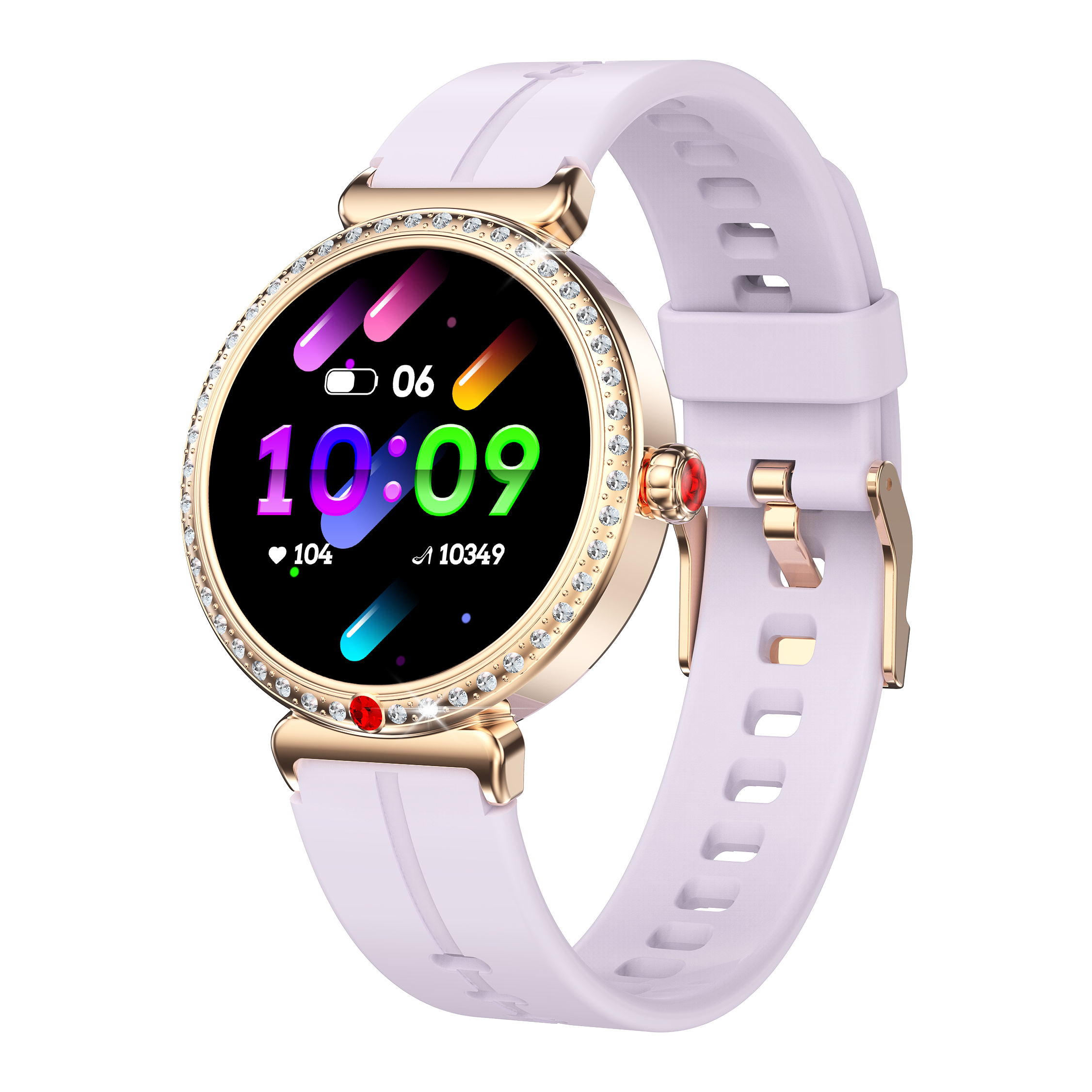 Luxury Women's Round Smart Watch, 1.28