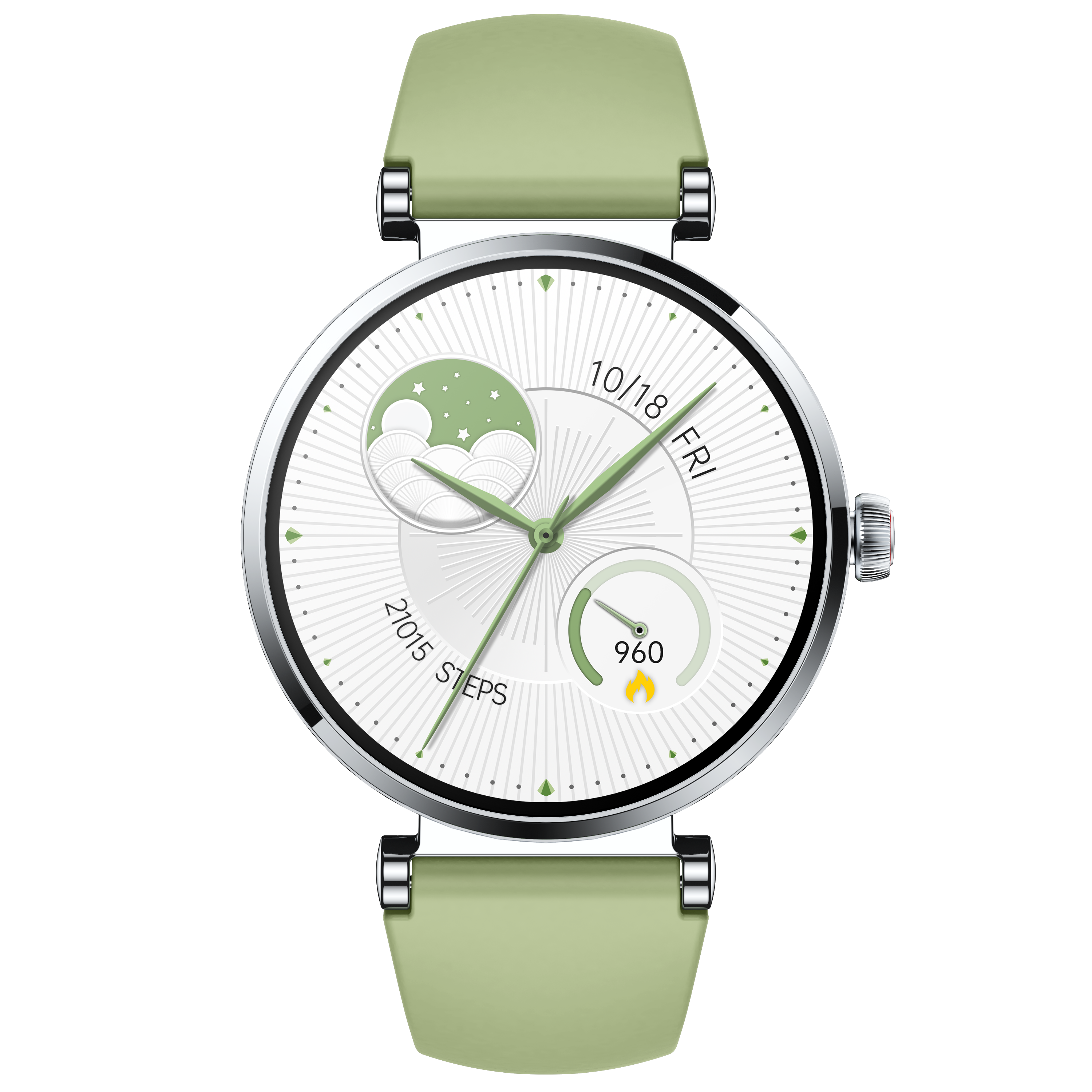 Elegant Women’s Smartwatch with AMOLED Display, Call & Health Features – Waterproof & Stylish