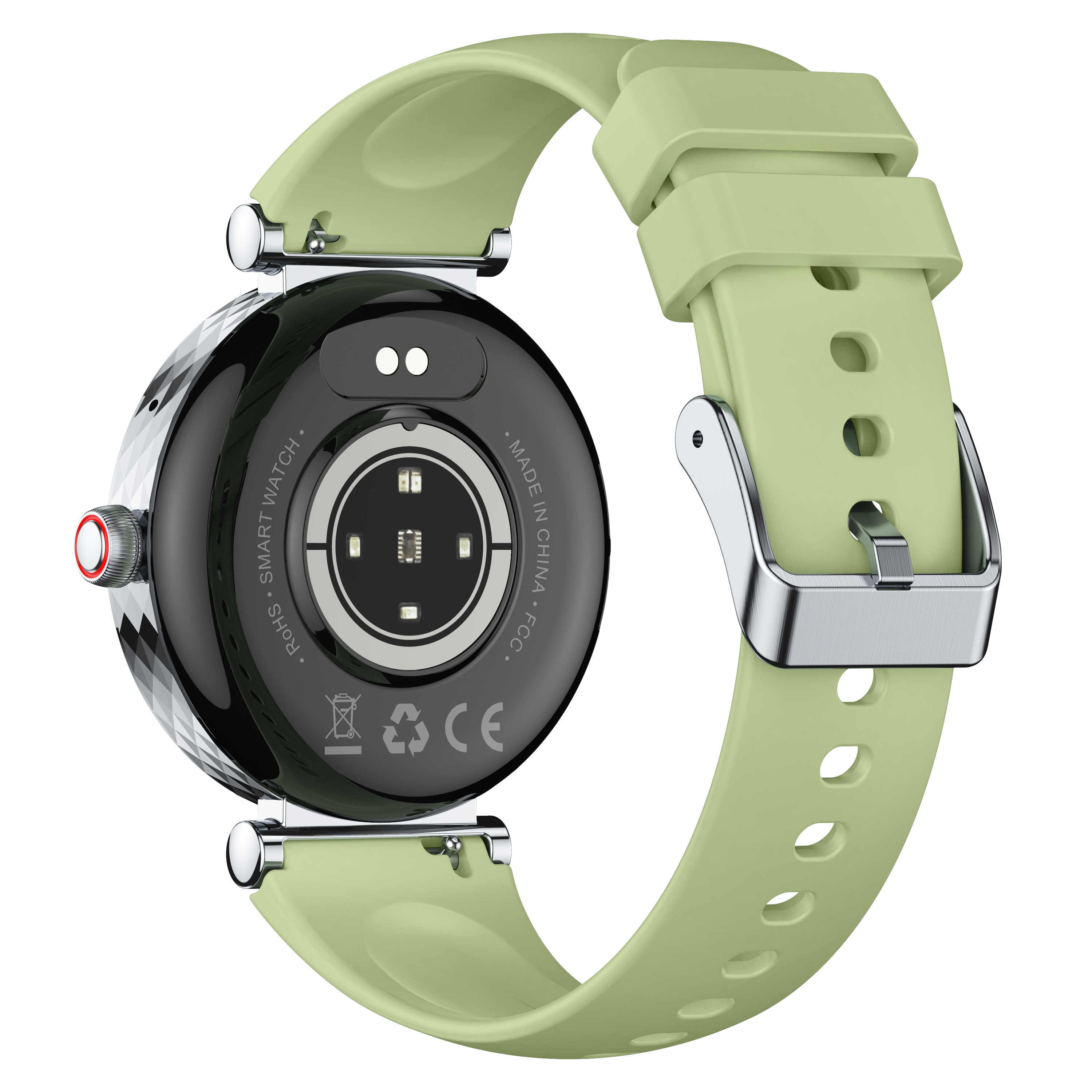 Elegant Women’s Smartwatch with AMOLED Display, Call & Health Features – Waterproof & Stylish
