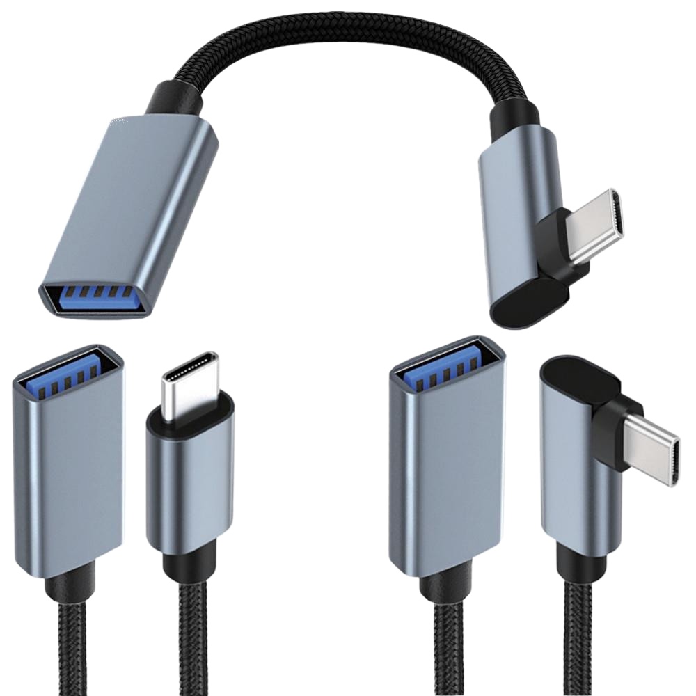 USB3.1 Type-C Male to USB Female OTG Cable 5Gbps 5V2A Charging & Data Extension Cable