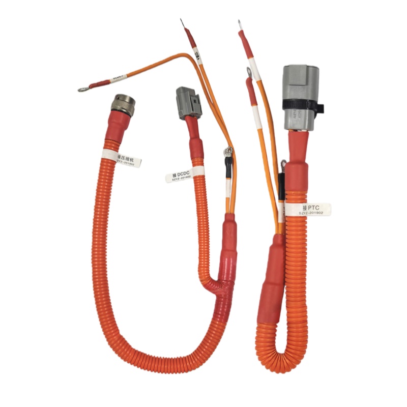New Energy Vehicle Wiring Harnesses, Custom Processing of Automotive Wiring Harnesses, PTC High-voltage Wiring Harnesses & Cables, Connector Cables Factory