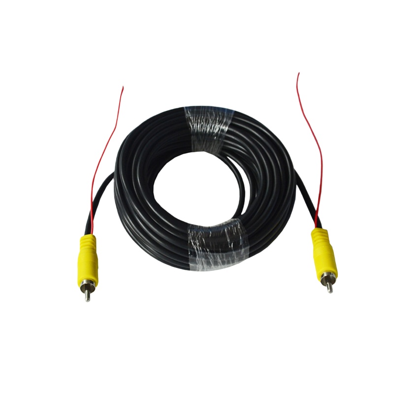 AV Trigger Cable, Double-Shielded & Thickened RCA Connector, Surveillance & Reverse Camera Video Extension Cable, RCA Cable Manufacturer