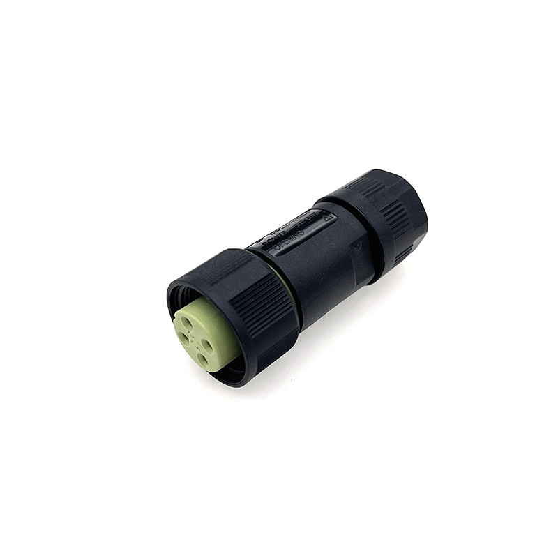 10A 4-Core High-Current Butt Connector, Field-Assembled 4-Core Waterproof Connector for Solar PV & New Energy Systems