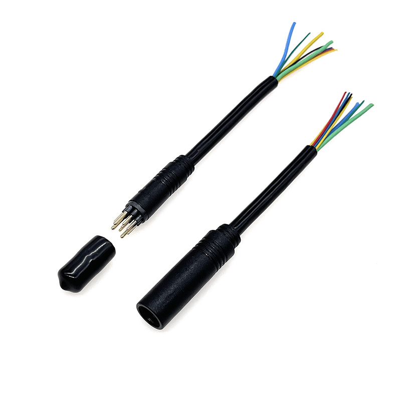 9-Core Motor Plug, 3+6 Motor Cable Connector for Electric Scooters, 9-Core Waterproof Male-Female Plug for Motor Cables