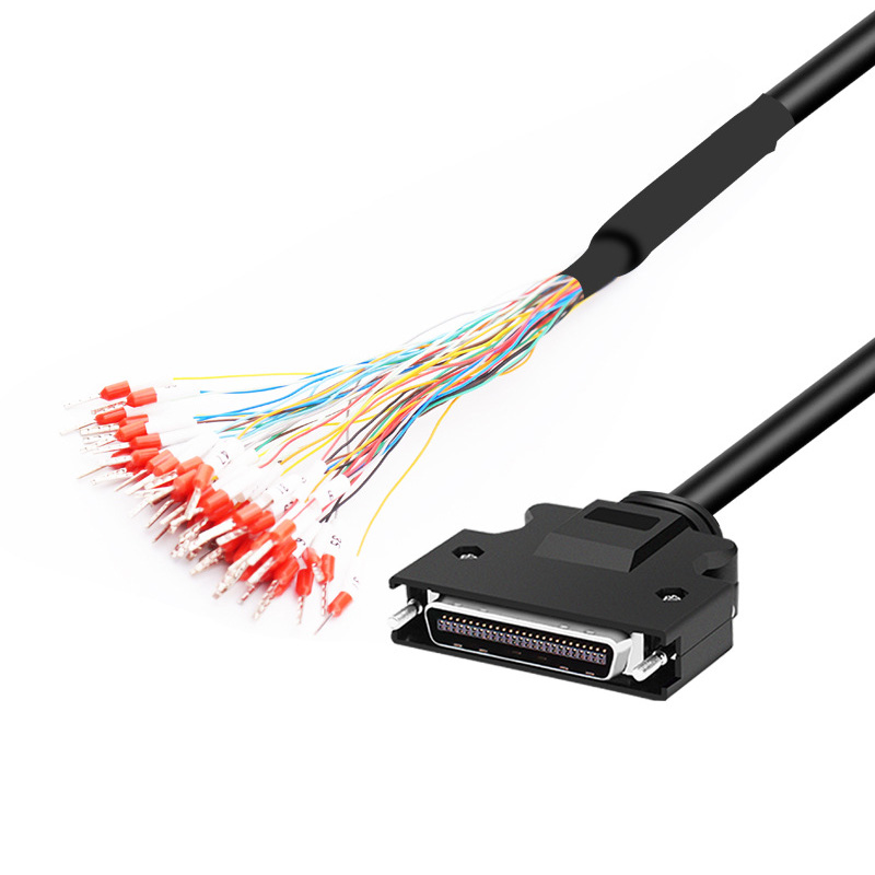 DVOP4360 Servo A6/A4/A5 Drive X4 Connector I/O Signal Cable 50-Core PLC Industrial Control Data Cable for Panasonic