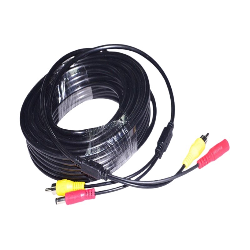 RCA Video Cable, Vehicle-Mounted Surveillance AV Cable, Vehicle-Mounted Microphone Connection Cable, Car Audio Cable
