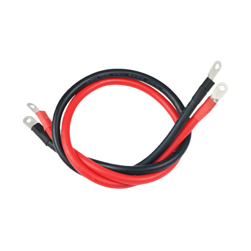 Automotive Pure Copper Battery Cable, Vehicle-mounted Inverter Connection Cable, Power Extension Cable, Modified GB Standard Cable, Thickened Copper Ground Wire