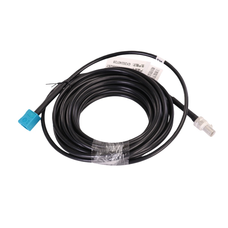 Custom FAKRA Connector Surveillance Cable, Vehicle-Specific Original Video Cable for Yinhe EST & GTL Models, Pure Copper Coaxial HD Signal Cable