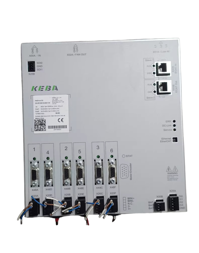 KEBA CC100A03/CAN/4 - PLC Chassis 16-Slot Rack Motherboard 1842E-0