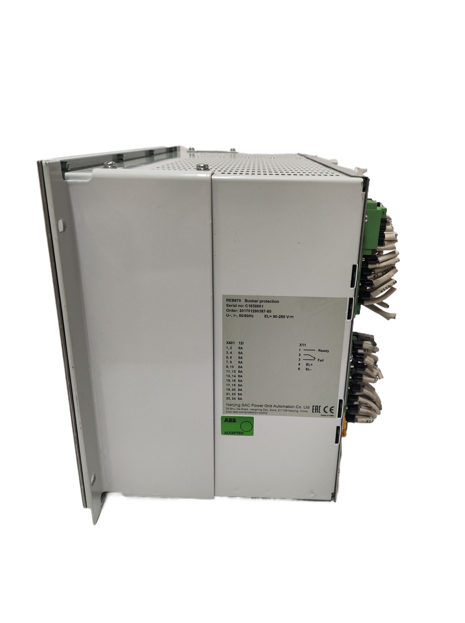 ABB REF 610 Protection Relay