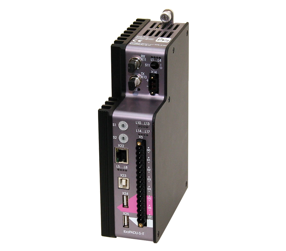ibaPADU-S-IT-2x16 Central Unit | Industrial Data Acquisition Interface Module