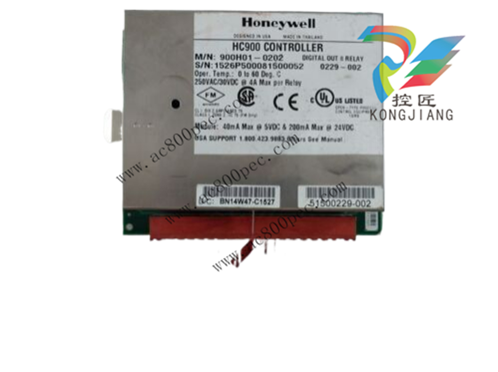 Honeywell Analog Input Remote Terminal Panel (RTP) Note 6 (NOT FOR SIL2 SYSTEMS) 900RTA-L001