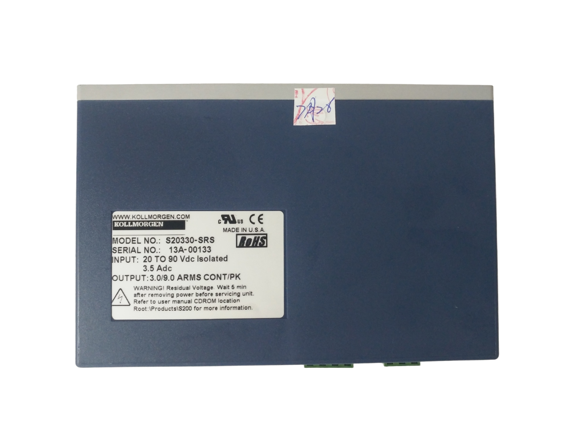 Kollmorgen SERVOSTAR 406 M-C - Servo Drive FW: 7.36
