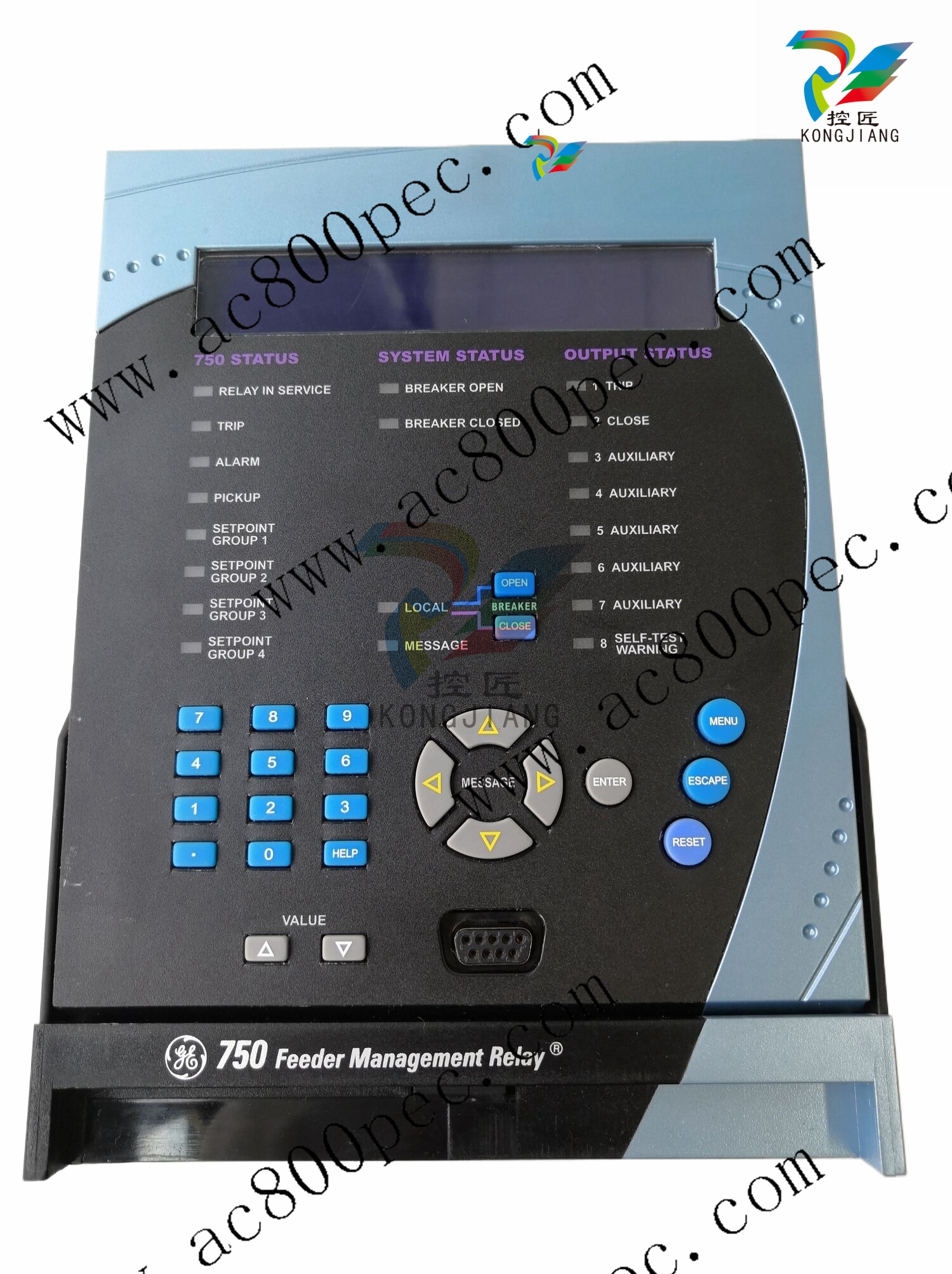 GE SR750-P5-G5-S5-HI-A20-R-E Feeder protection system