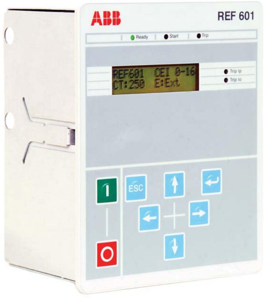 ABB REF601 digital feeder protection device