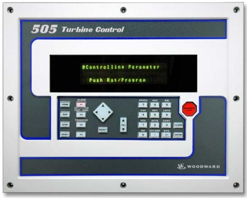 Woodward 505E (Extraction/Inlet) Steam Turbine Digital Controller