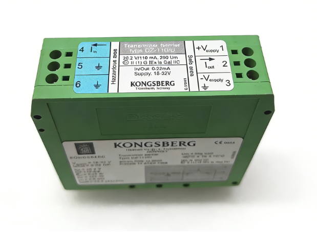 KONGSBERG DZ-110/U transmitter safety barrier unit