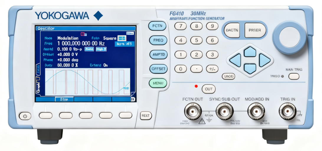 YOKOGAWA FG410/FG420 arbitrary waveform editor