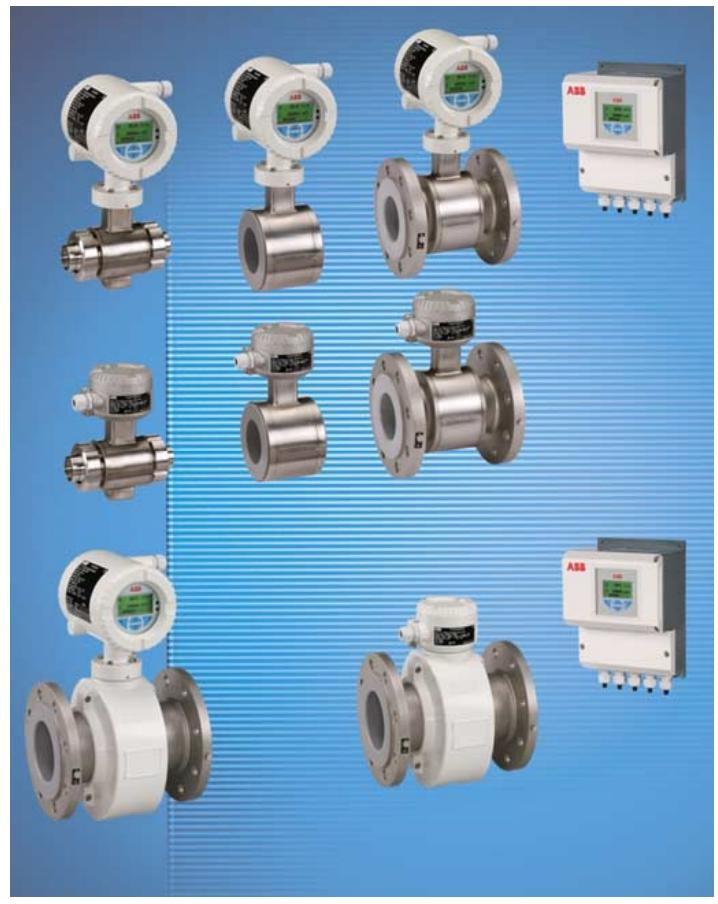 ABB ProcessMaster and HygienicMaster series electromagnetic flow meters