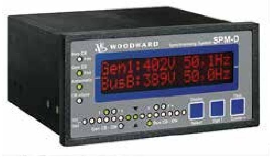 Woodward SPM-D10 series single circuit breaker synchronizer