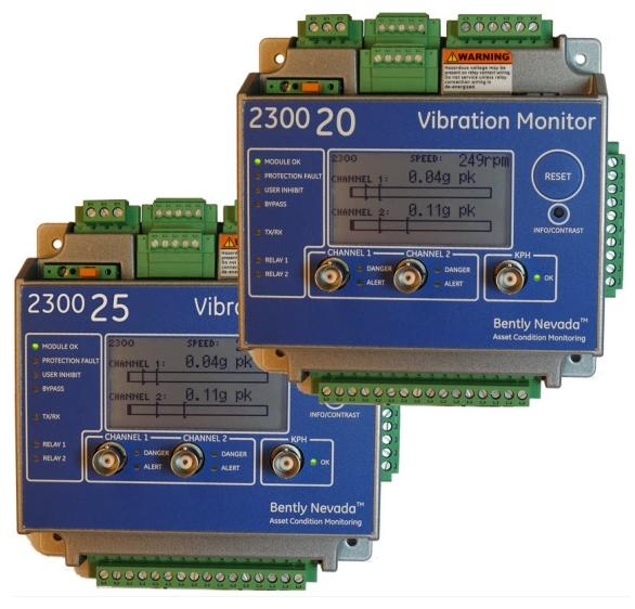 Bently 2300 series vibration monitor