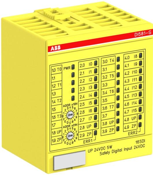 ABB DI581-S Safety digital input module