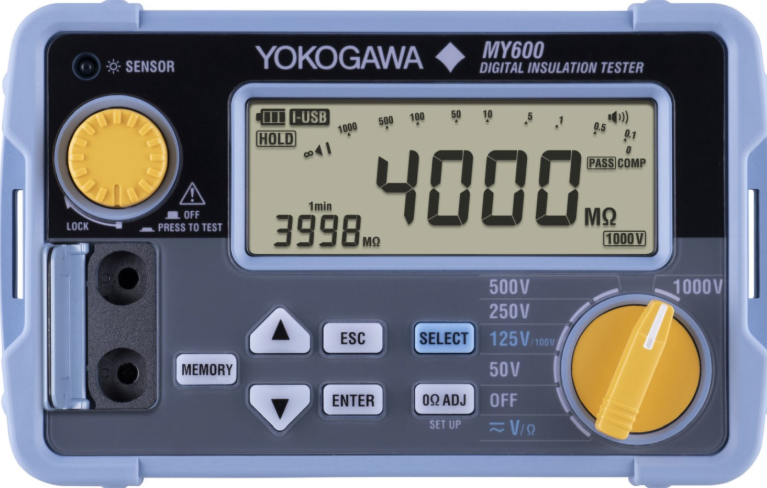 YOKOGAWA MY600 Digital Insulation Resistance Tester