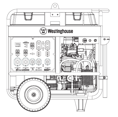 Westinghouse WGen20000 Generator