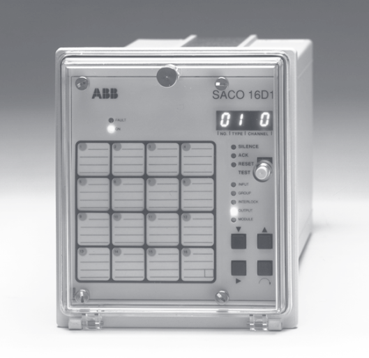 ABB SACO 16D1 Annunciator unit