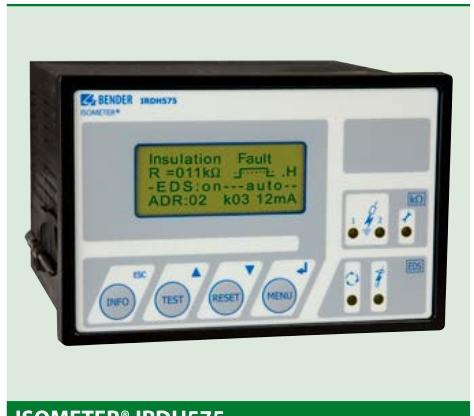BENDER IRDH575 Insulation Monitoring Equipment (IT System)