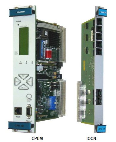 Meggitt Modular CPU card and input / output card