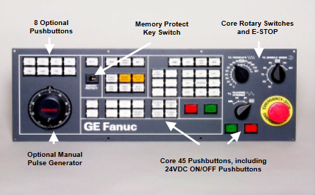 GE Fanuc i series control operation panel