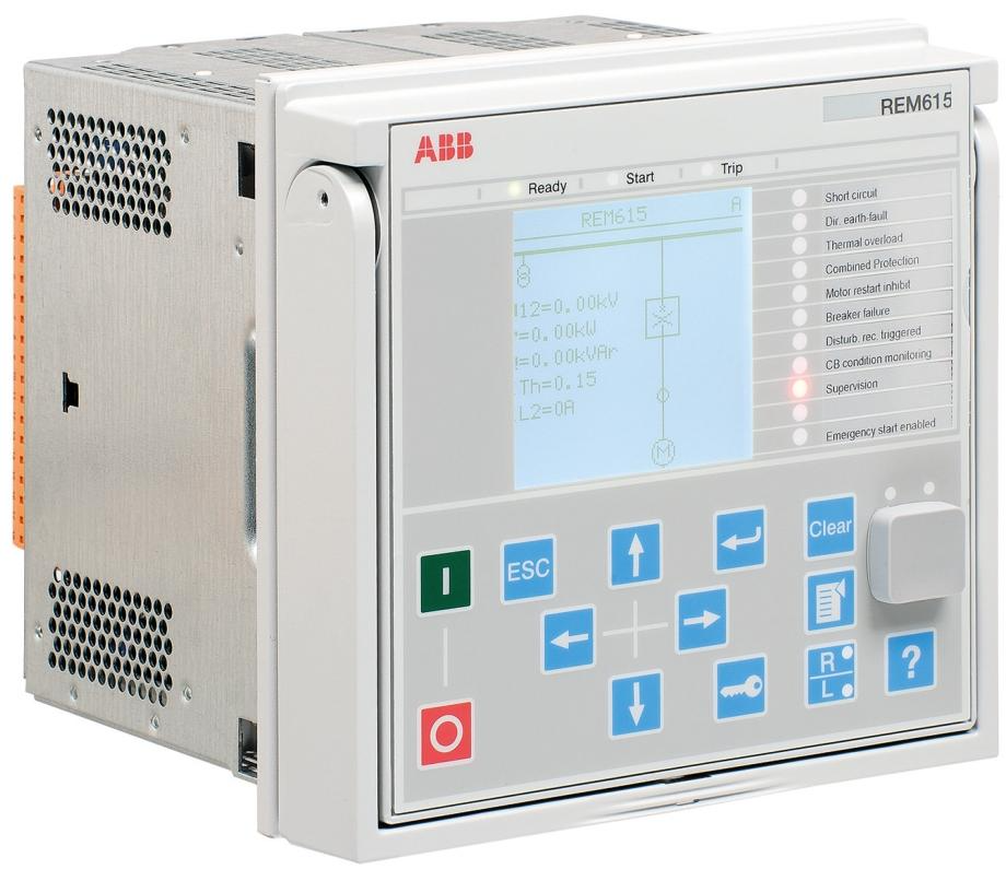 ABB REM615 Motor Protection and Control