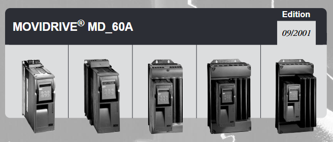 SEW MOVIDRIVE ®  MD-60A industrial grade frequency converter
