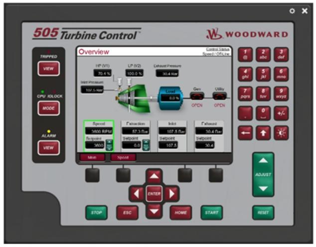 Woodward 505 Digital Control for Steam Turbines