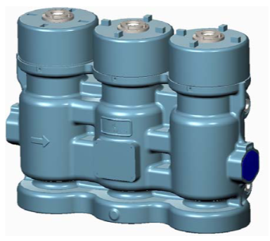 How does the Woodward QuickTrip electro-hydraulic trip block component ensure the reliability of critical applications?