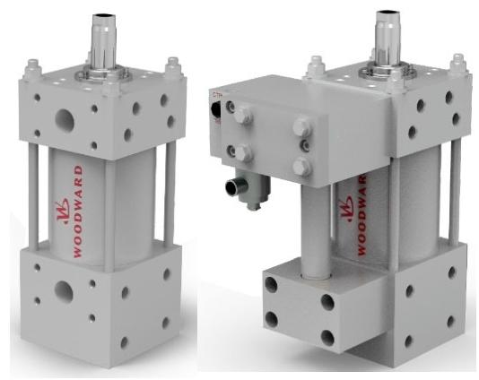 WOODWARD VariStroke Hydraulic Power Cylinders (VHPC) hydraulic power cylinder