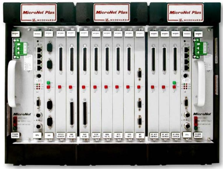 Woodward MicroNet ™  Plus modular digital control system