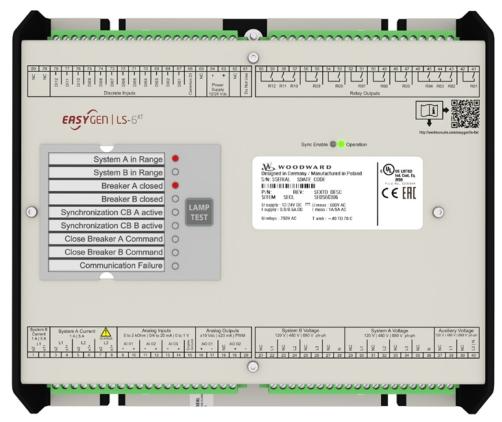 Woodward easYgen LS-6XT Multi-Breaker control for complex power management applications