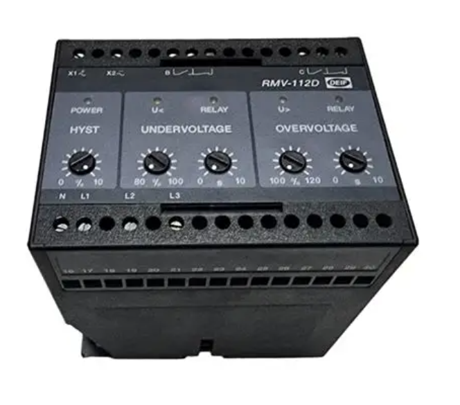 DEIF RMV-111D undervoltage and overvoltage relay