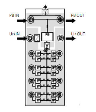 GE FANUC IC676PBI016 Switching input module
