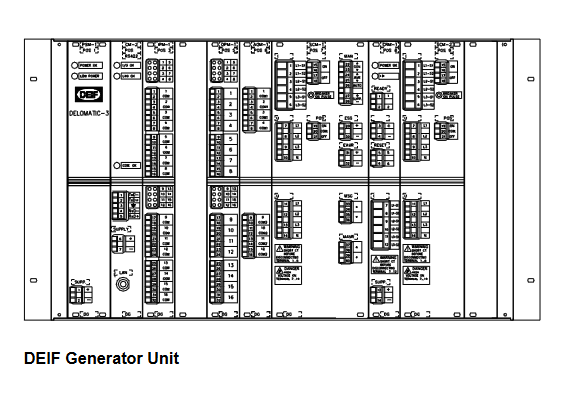 DEIF Delomitic-3 High Flexibility Multifunctional Generator Set Control and Protection System