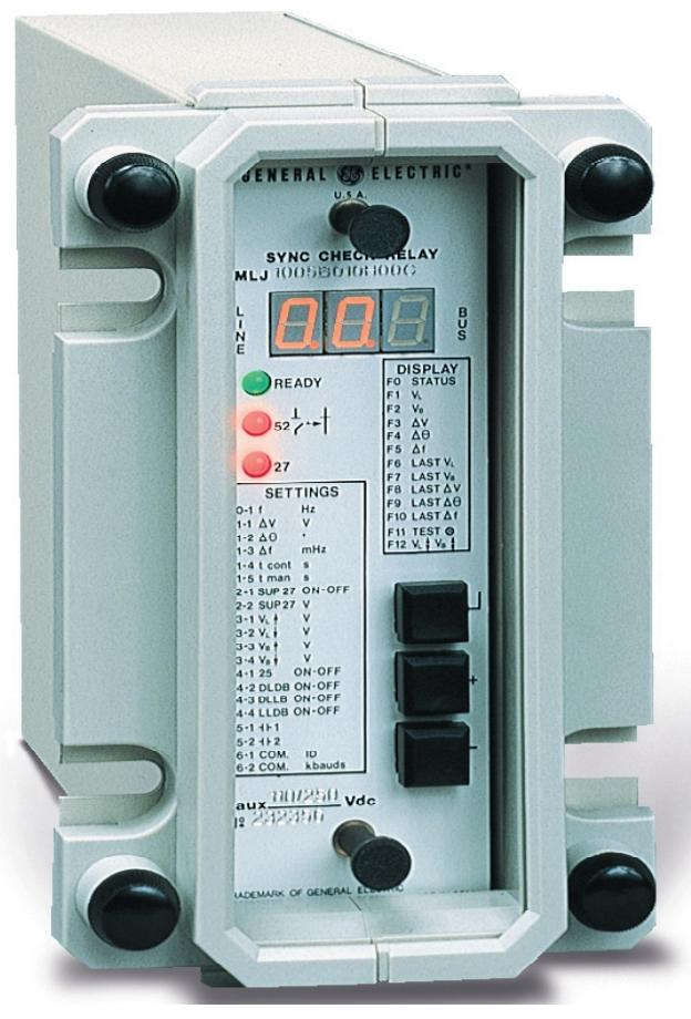 GE Multilin MLJ synchronous inspection relay