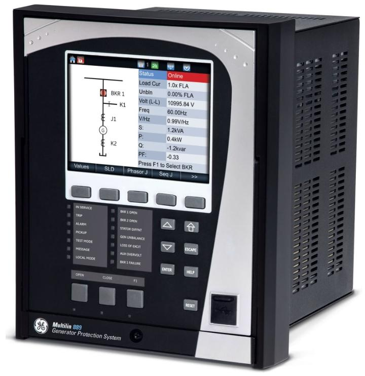 GE Multilin 889 Generator Protection System